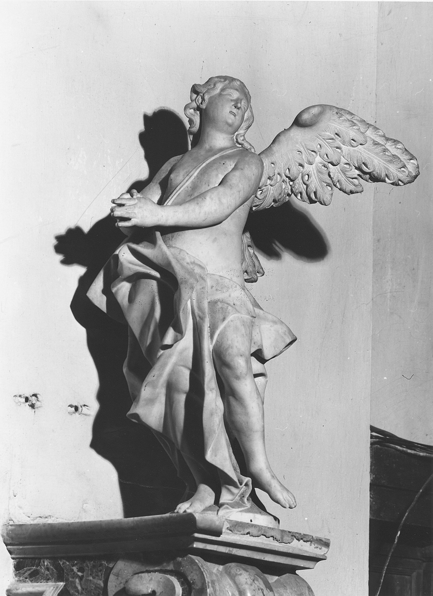 angelo (statua, coppia) - ambito italiano (sec. XVIII)