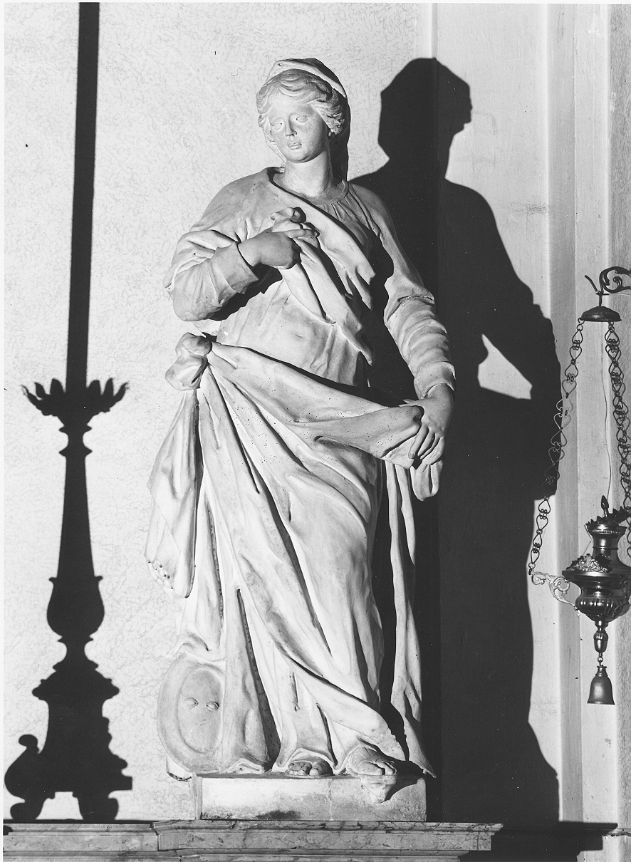S. Caterina e S. Lucia (scultura, coppia) - ambito italiano (seconda metà sec. XVIII)