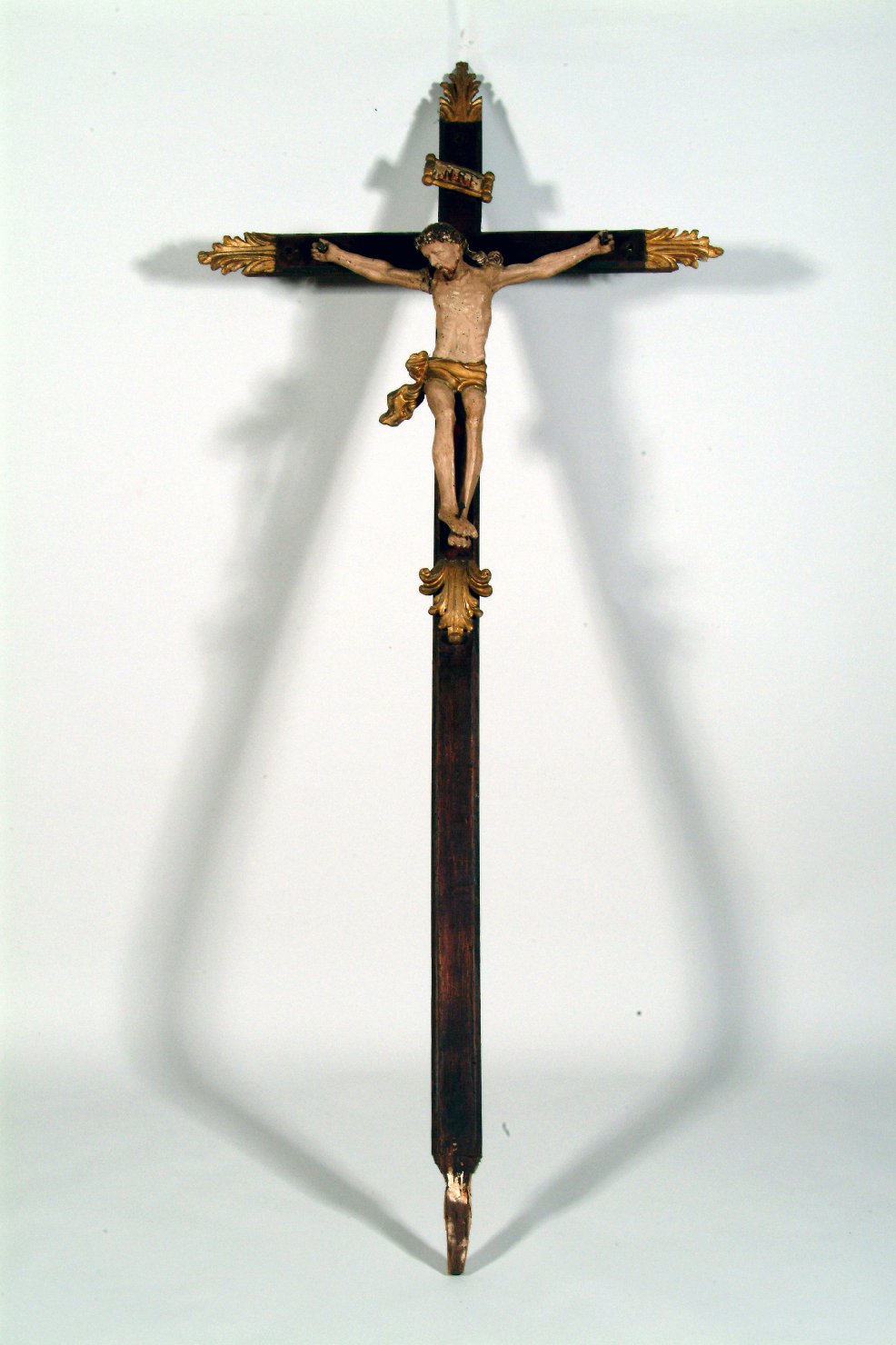 crocifisso, opera isolata - ambito mantovano (prima metà sec. XVIII)