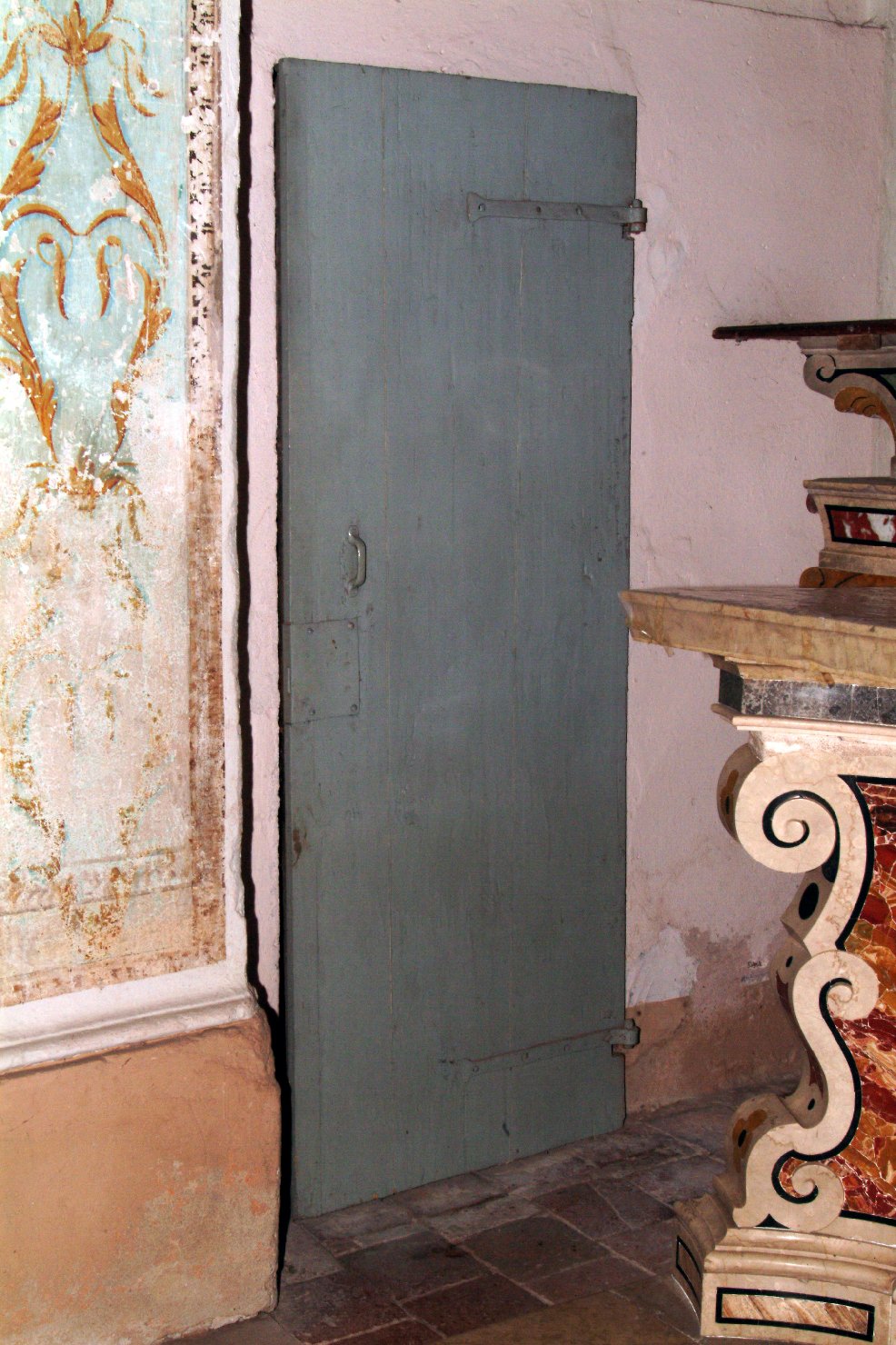 porta, opera isolata - ambito mantovano (sec. XVIII)