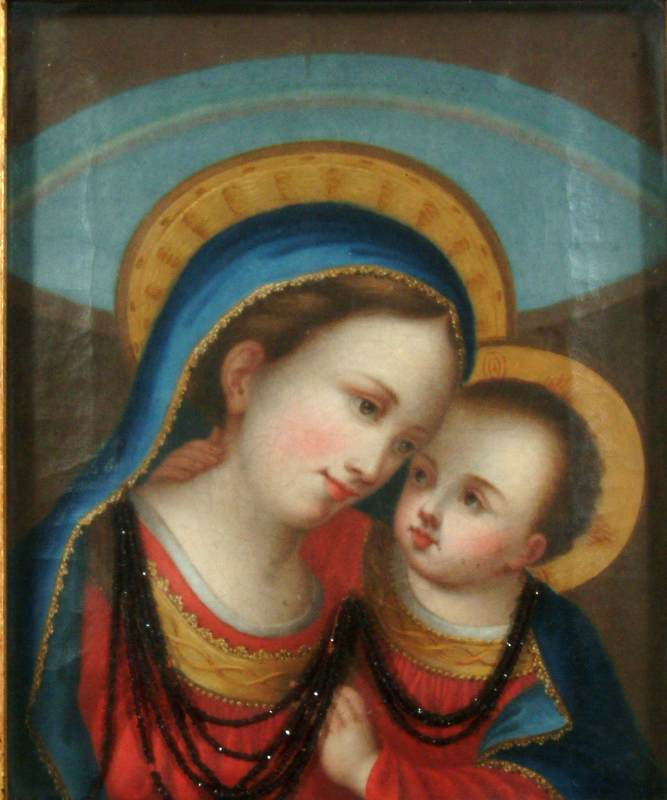 Madonna del Buon Consiglio (dipinto, elemento d'insieme) - ambito lombardo (prima metà sec. XIX)