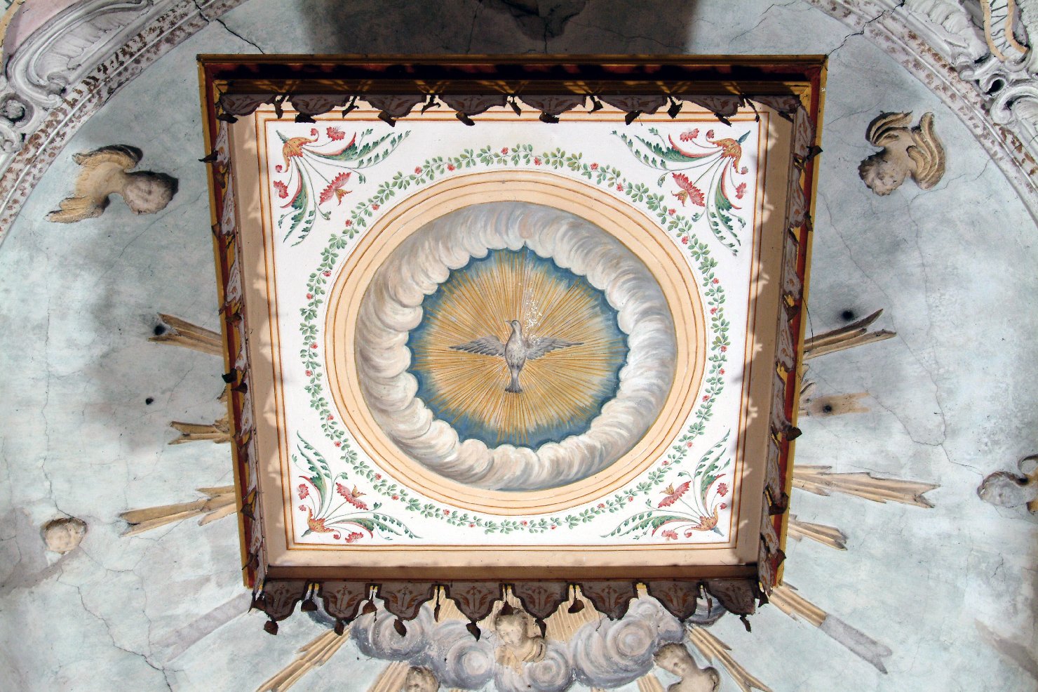 baldacchino, opera isolata - ambito mantovano (prima metà sec. XX)