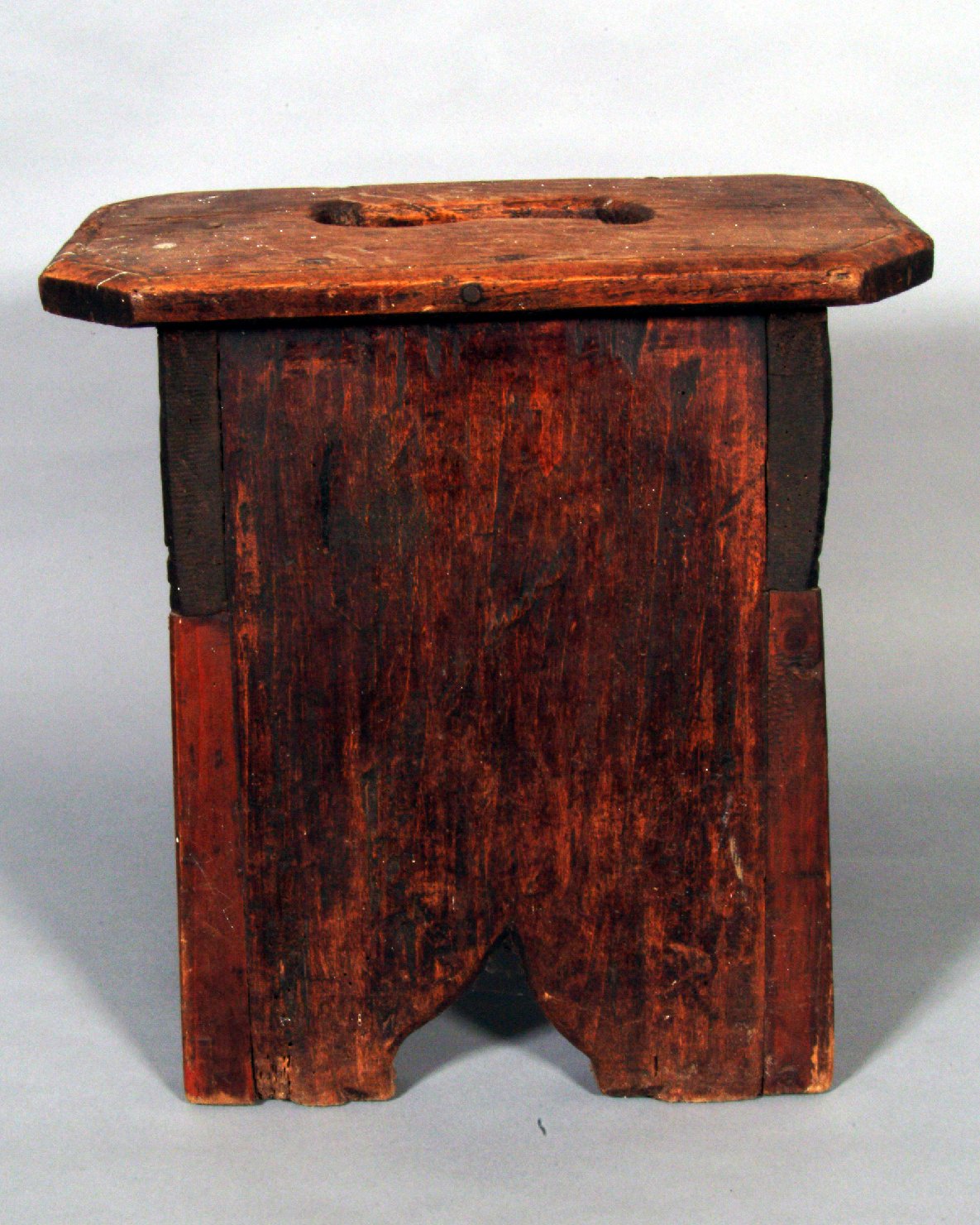 sgabello, opera isolata - ambito lombardo (seconda metà sec. XVIII)