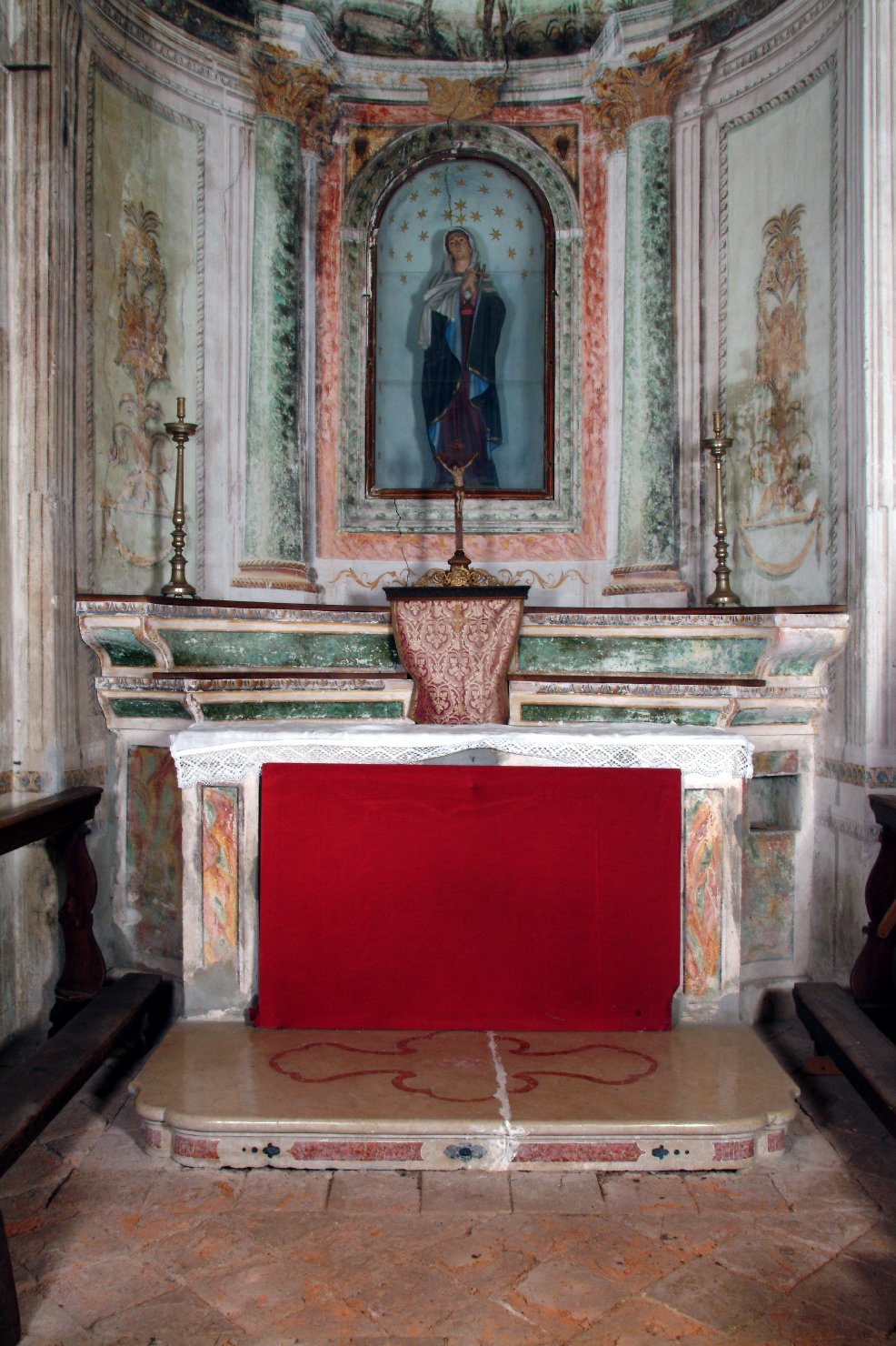 altare, opera isolata - ambito lombardo (primo quarto sec. XIX)