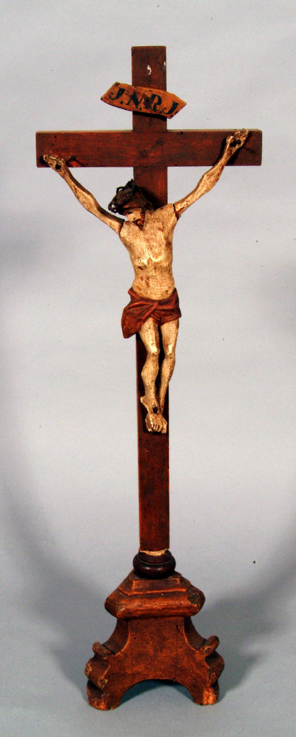 croce d'altare, opera isolata - ambito lombardo (seconda metà sec. XVIII)