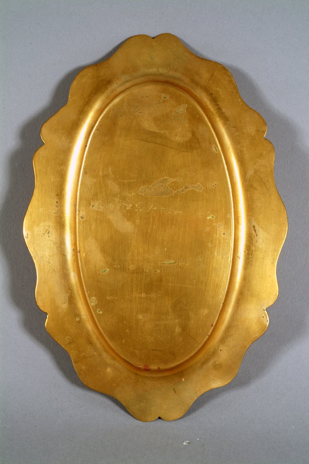 piattino da comunione, opera isolata - ambito italiano (sec. XIX)