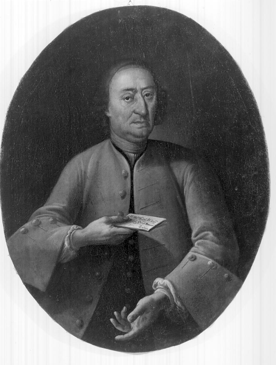 ritratto di Giacomo Medesani (dipinto, opera isolata) - ambito italiano (seconda metà sec. XVIII)