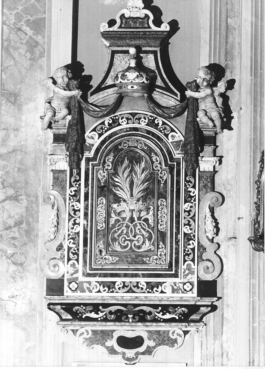 tabernacolo, coppia - ambito bresciano (fine/inizio secc. XVII/ XVIII)