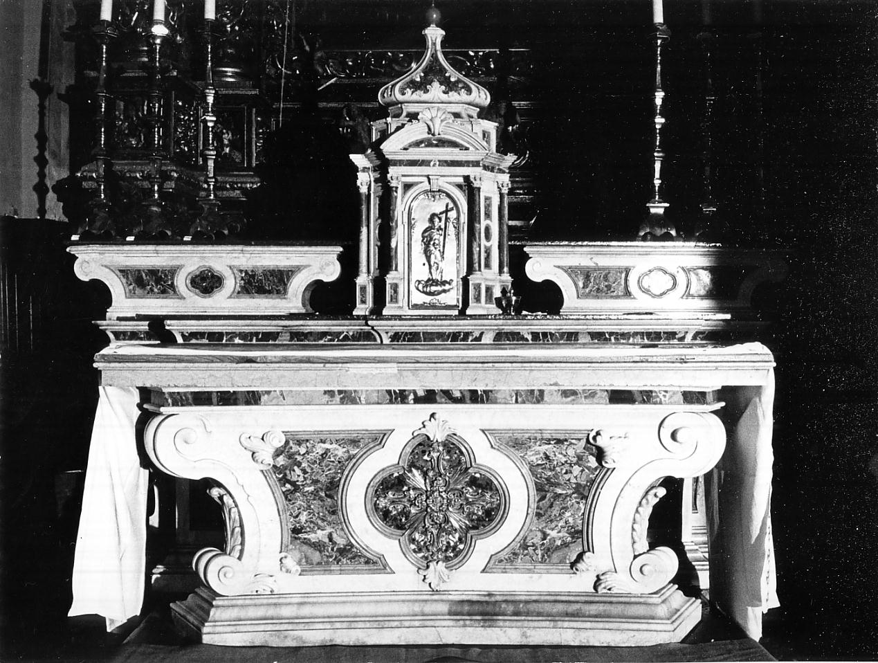 altare maggiore, insieme di Fantoni bottega (scuola) (sec. XVII)