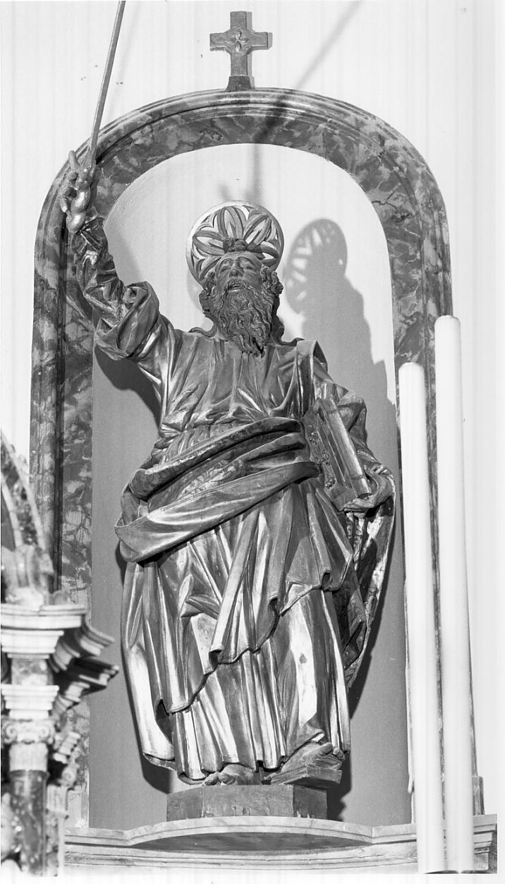 San Paolo (statua, opera isolata) di Ramus Pietro (bottega) (sec. XVII)