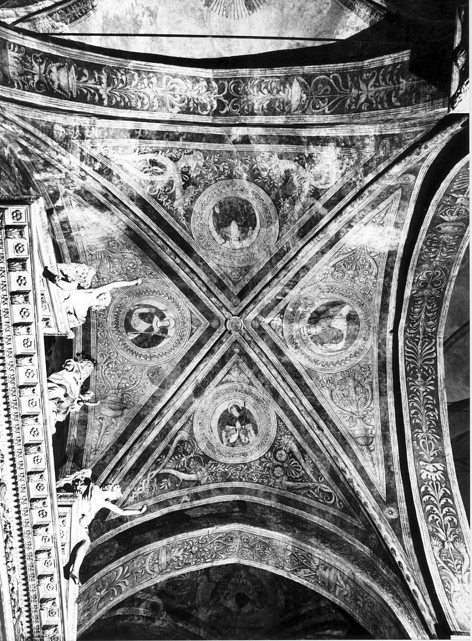 decorazione pittorica, complesso decorativo - ambito lombardo (fine sec. XV)