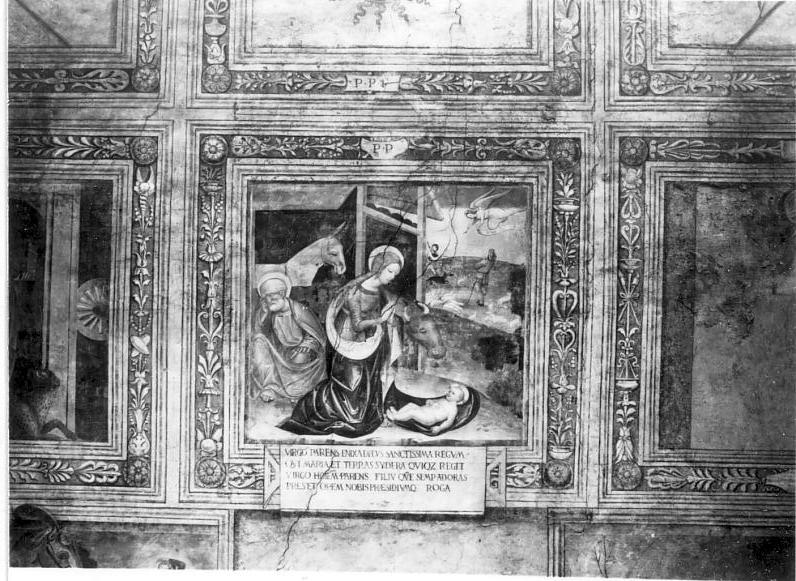 La Natività (dipinto, elemento d'insieme) - ambito cremonese (fine sec. XV)