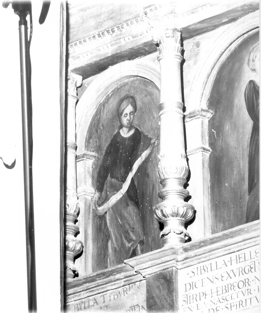 Sibilla Tiburtina (dipinto, elemento d'insieme) di Romani Girolamo detto Romanino (sec. XVI)
