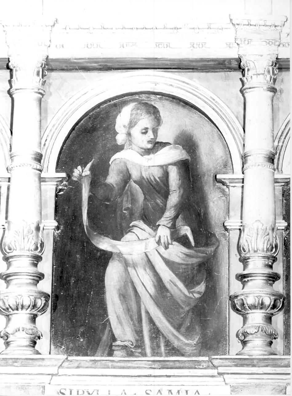 Sibilla Samia (dipinto, elemento d'insieme) di Romani Girolamo detto Romanino (sec. XVI)