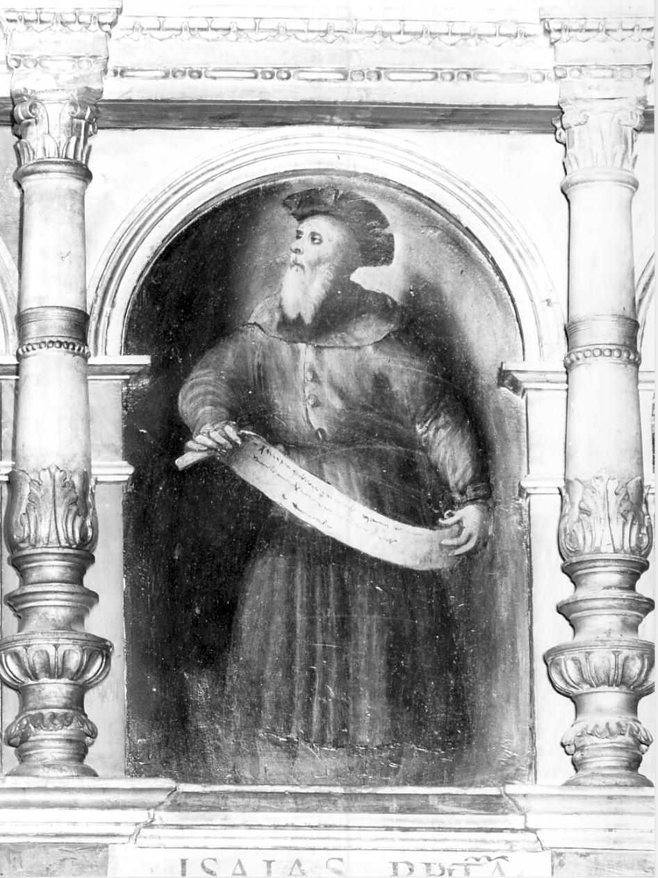 Profeta Isaia (dipinto, elemento d'insieme) di Romani Girolamo detto Romanino (sec. XVI)