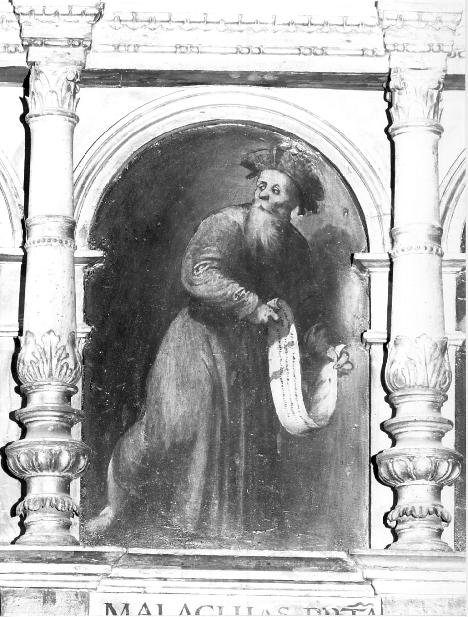 Malachia (dipinto, elemento d'insieme) di Romani Girolamo detto Romanino (sec. XVI)