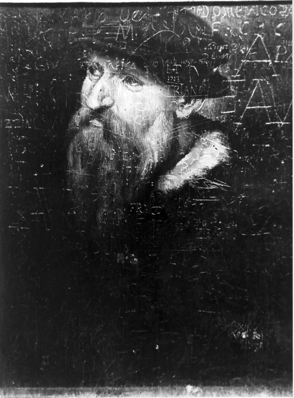 ritratto d'uomo (dipinto, elemento d'insieme) di Romani Girolamo detto Romanino (sec. XVI)