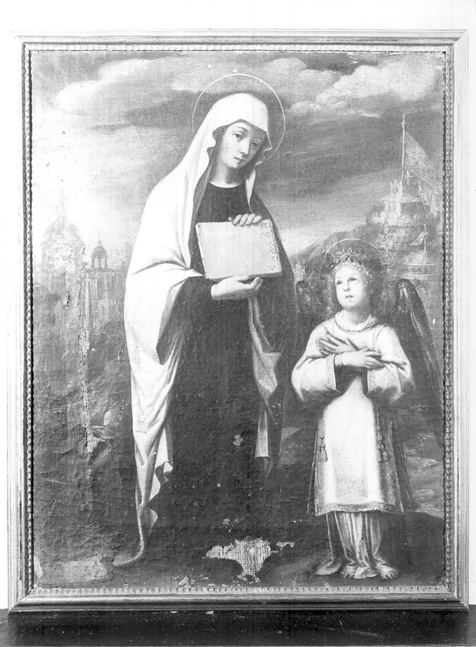 San Francesca Romana (dipinto, opera isolata) - ambito Italia settentrionale (sec. XVII)