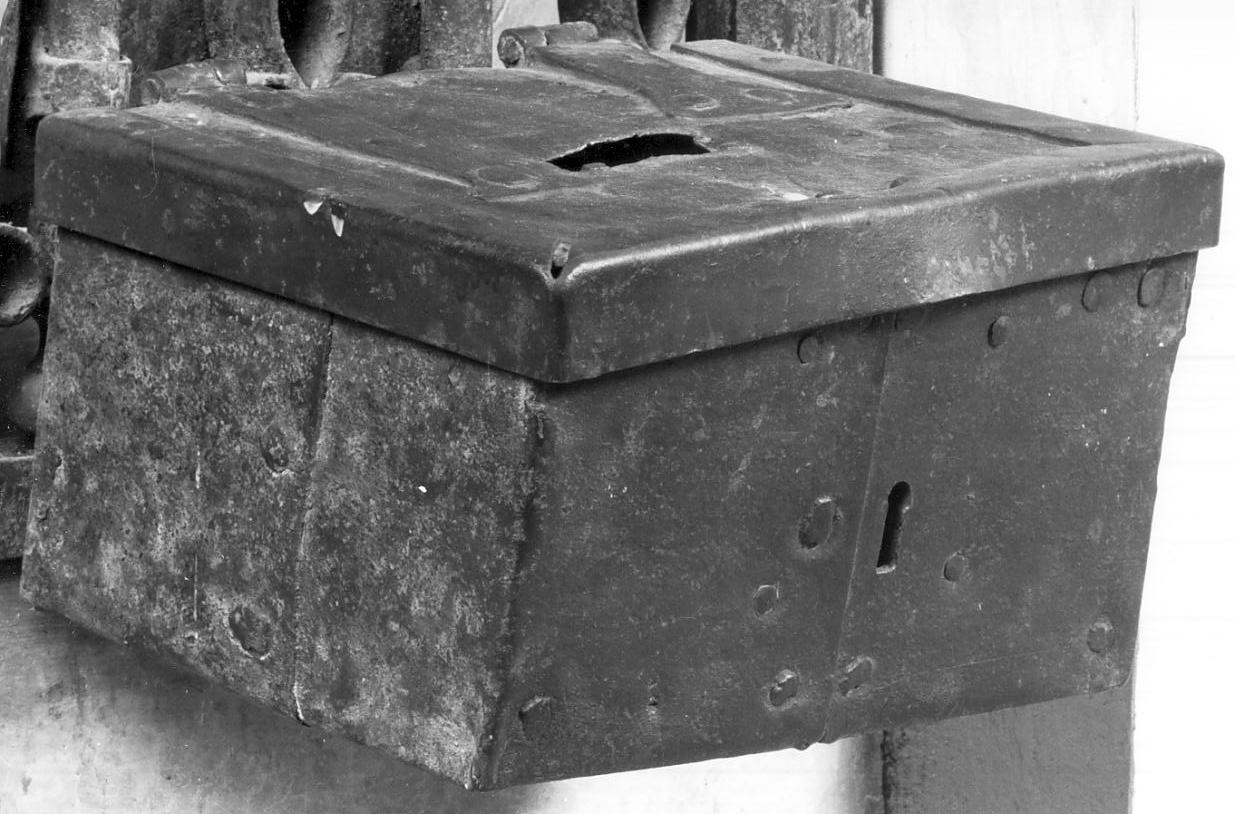 cassetta per elemosine, opera isolata - ambito Italia settentrionale (sec. XVIII)