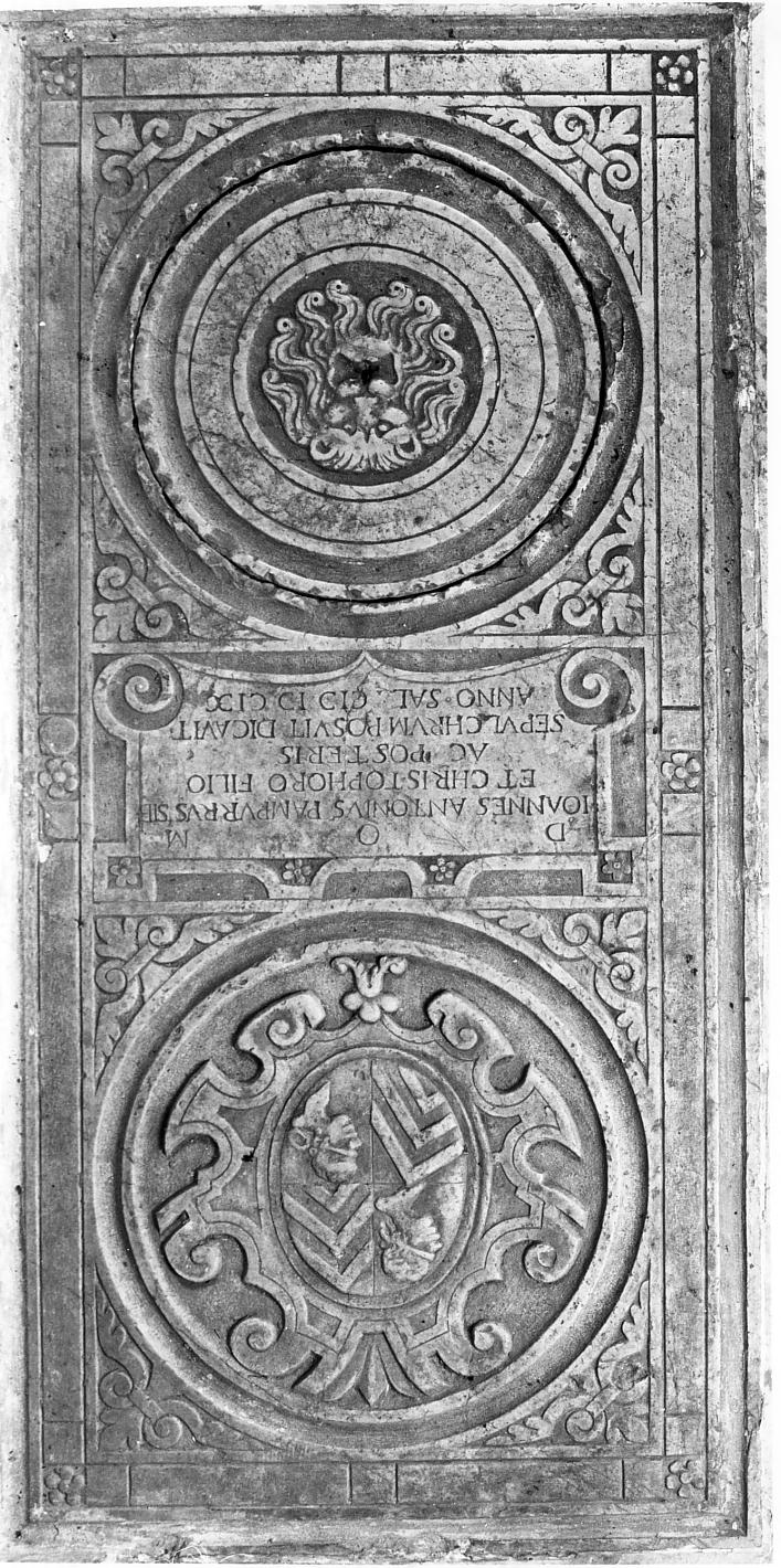 Antonio Pampuri (lapide tombale) - ambito Italia settentrionale (sec. XVII)