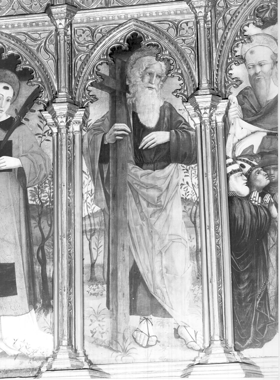Sant'Andrea (dipinto, elemento d'insieme) - ambito Italia settentrionale (fine sec. XV)