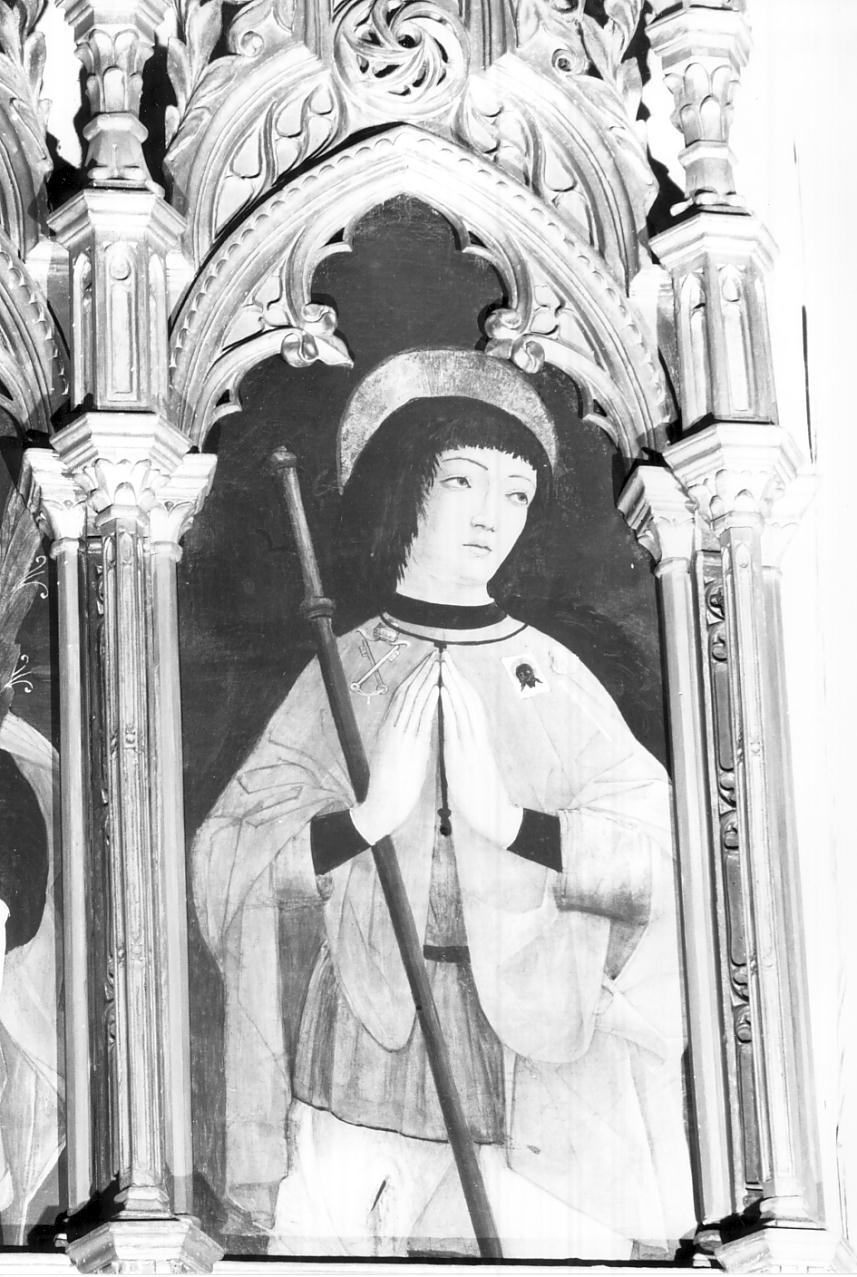 San Rocco (dipinto, elemento d'insieme) - ambito Italia settentrionale (fine sec. XV)