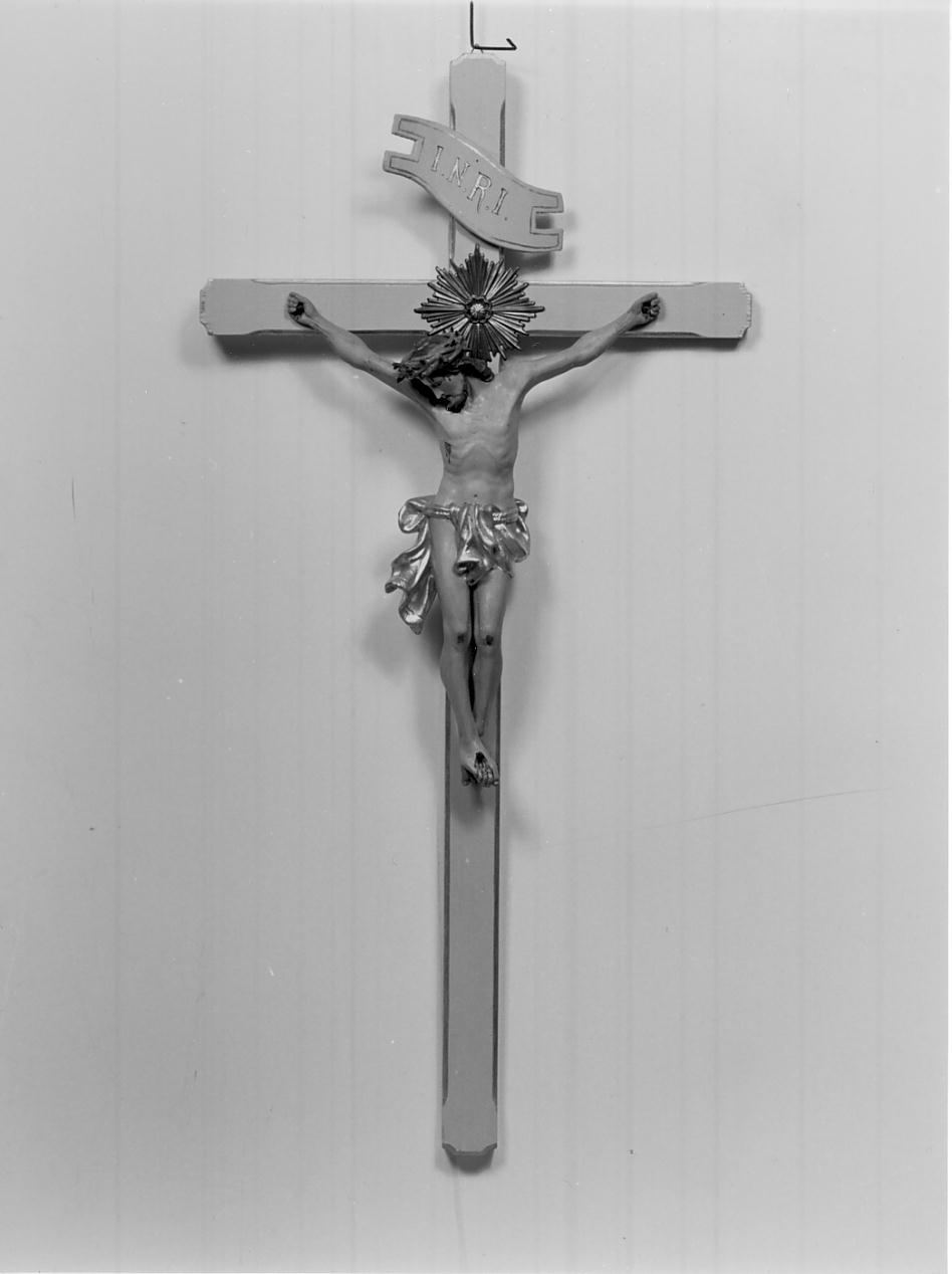 crocifisso, opera isolata - manifattura mantovana (prima metà sec. XIX)