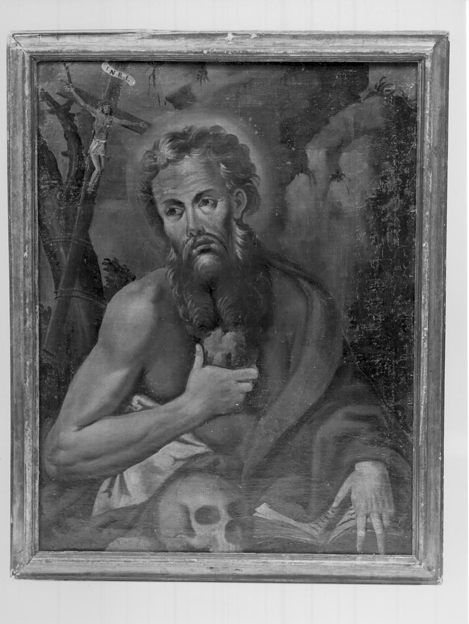 San Girolamo penitente (dipinto, opera isolata) - ambito bresciano (prima metà sec. XIX)