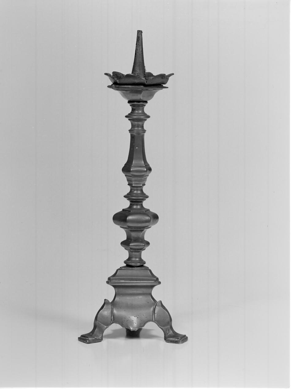 candeliere, serie - ambito bresciano (seconda metà sec. XVIII)