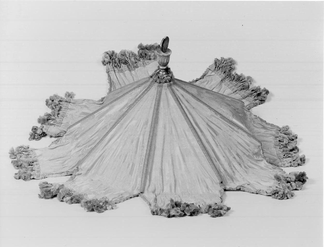 ombrellino processionale, opera isolata - ambito bresciano (seconda metà sec. XIX)