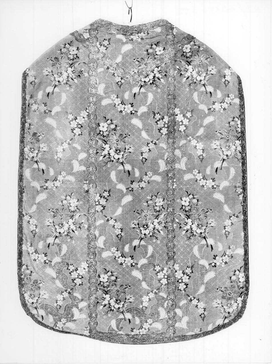 paramento liturgico, insieme - ambito italiano (seconda metà sec. XVIII)