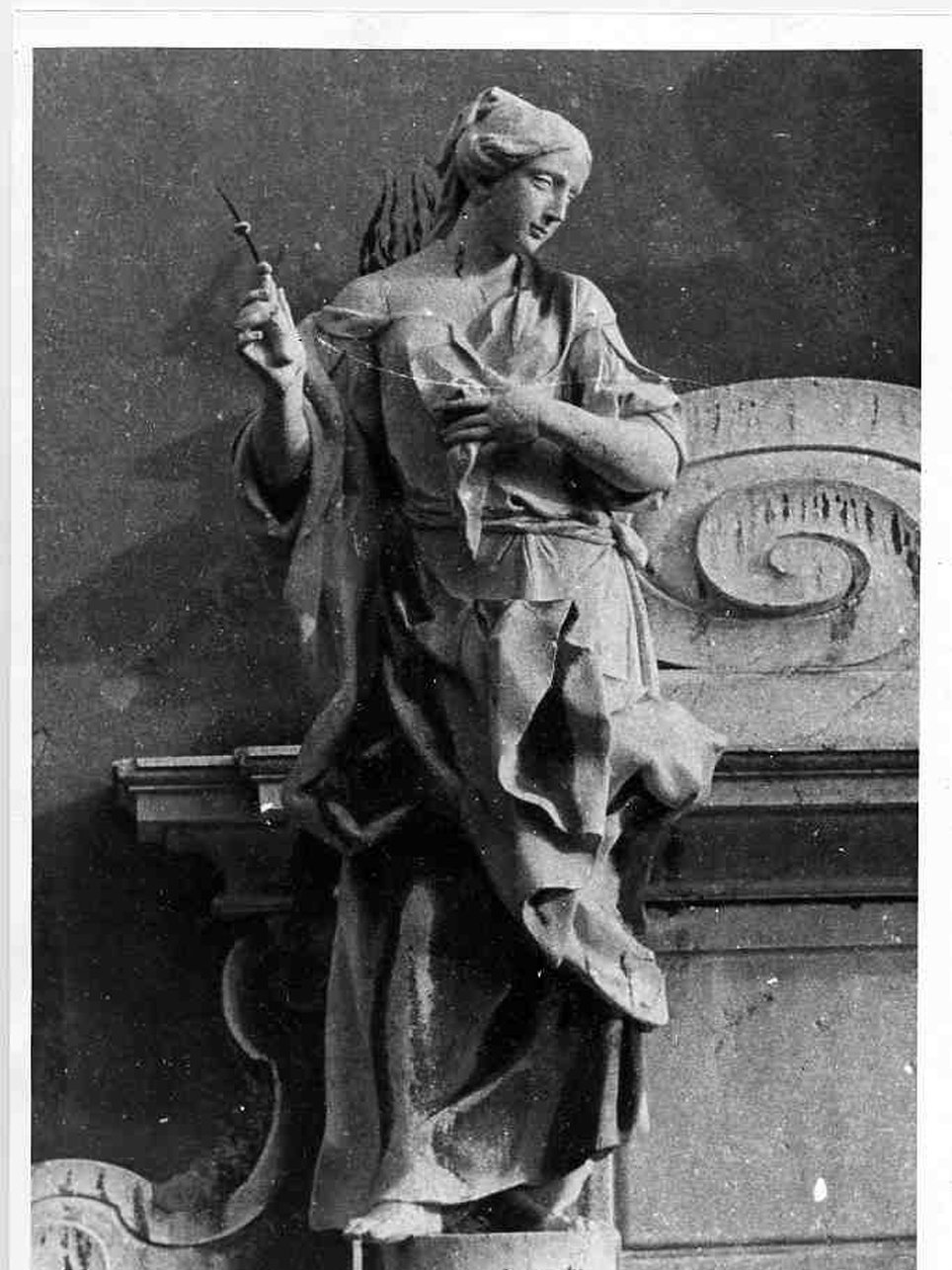 Santa Lucia (statua, opera isolata) di Calegari Antonio (attribuito) (sec. XVIII)