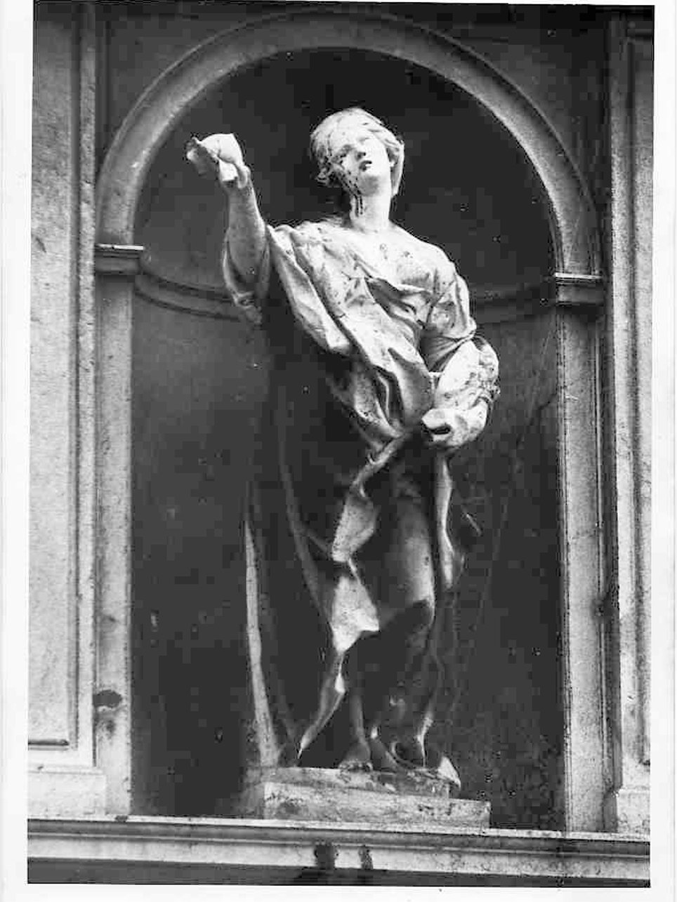 Sant'Agata (statua, opera isolata) di Calegari Antonio (attribuito) (sec. XVIII)