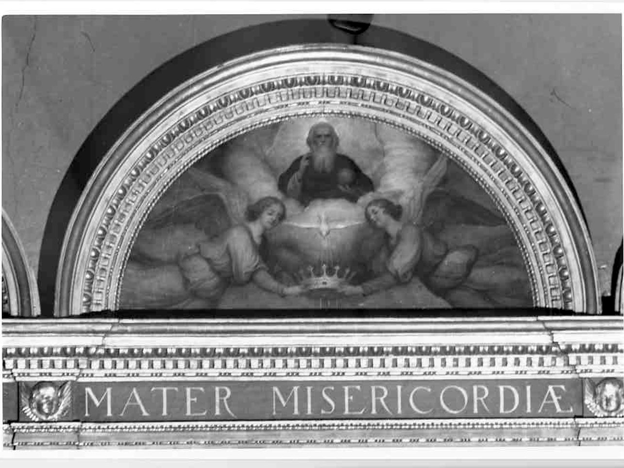 Dio Padre (dipinto, opera isolata) di Cresseri Gaetano (attribuito) (sec. XX)