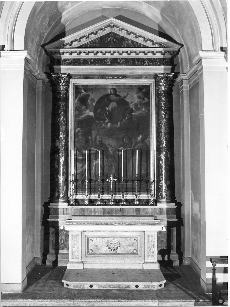 altare, opera isolata di Conti, fratelli, Bonaldi (prima metà sec. XIX)