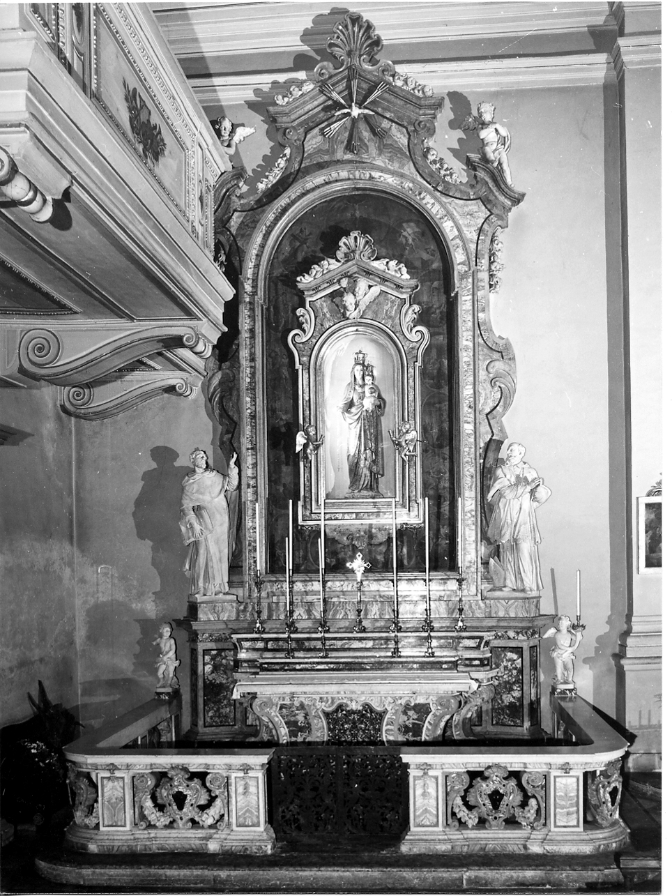 altare, opera isolata - ambito mantovano (sec. XVIII)