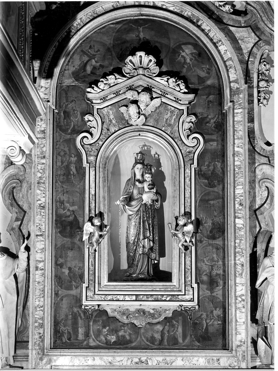 misteri del rosario (dipinto, ciclo) di Lizzari Giulio (sec. XVI)