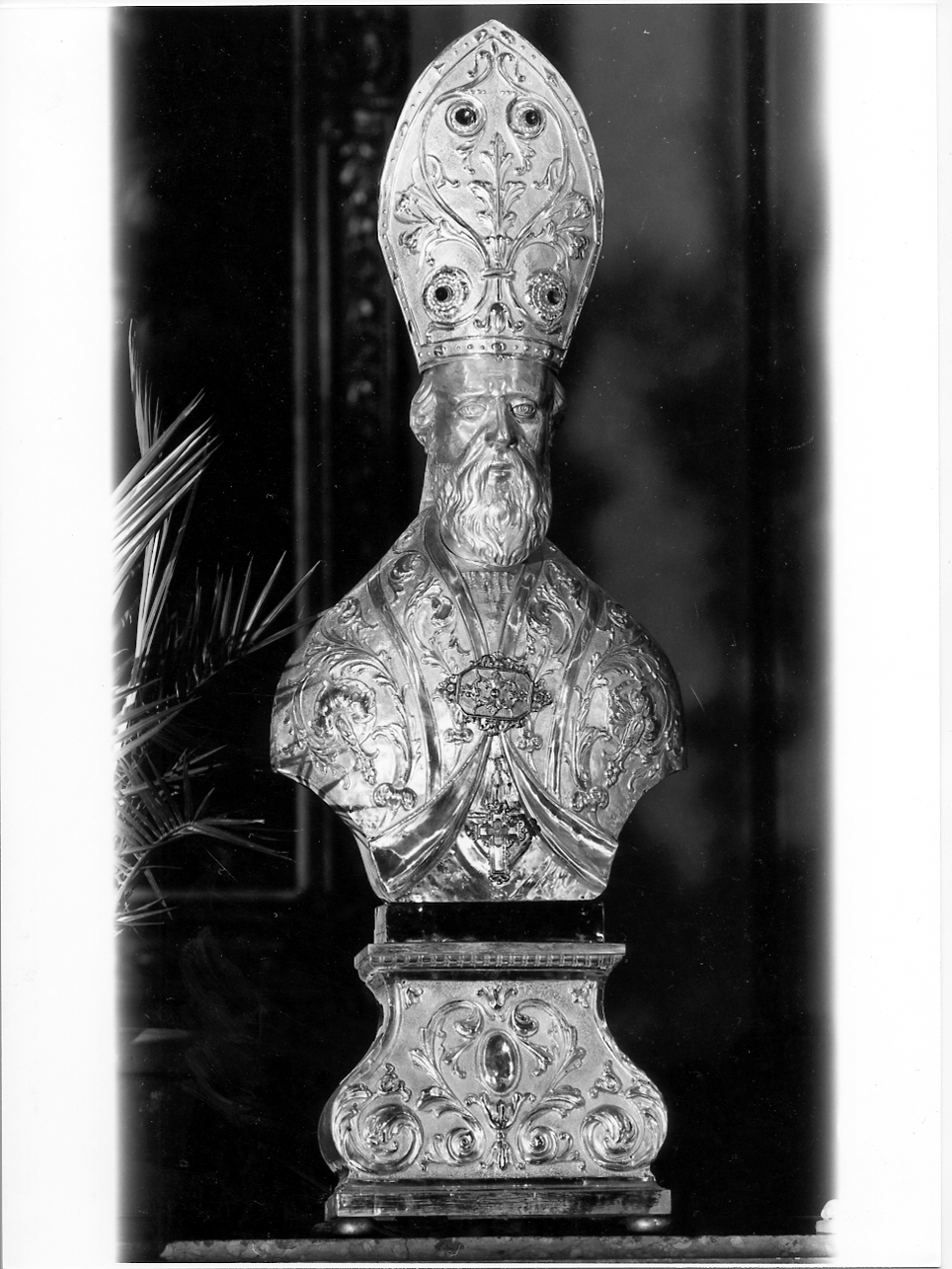 reliquiario - a busto, serie - ambito lombardo (prima metà sec. XVIII)