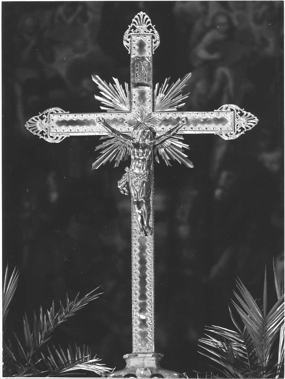 croce d'altare, opera isolata - ambito lombardo (fine sec. XVIII)