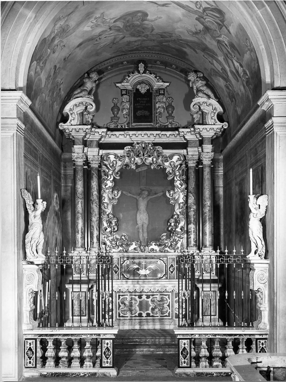 altare, opera isolata - ambito mantovano (fine/inizio secc. XVII/ XVIII)