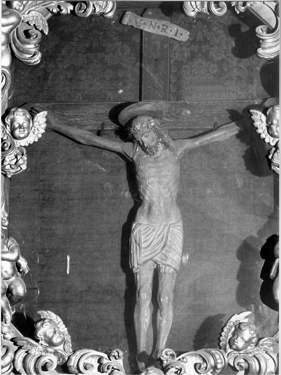 crocifisso, opera isolata - ambito bresciano (inizio sec. XVI)