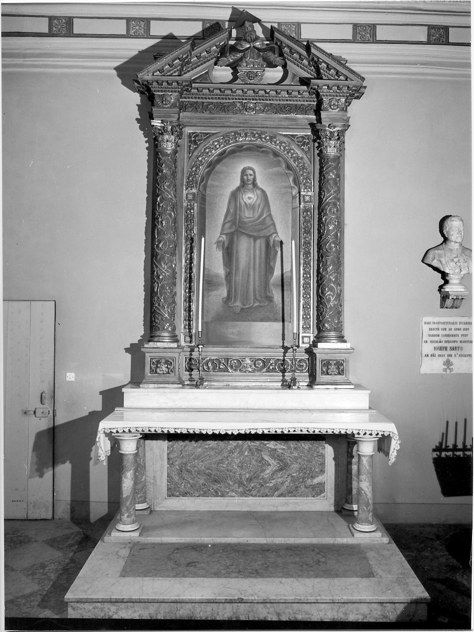 altare, opera isolata - ambito lombardo (prima metà sec. XVIII, sec. XX)