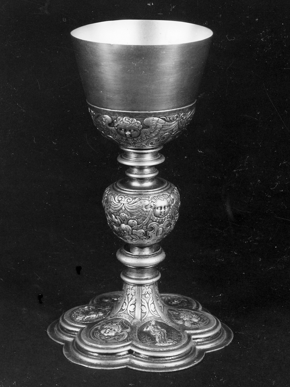 calice, opera isolata - ambito mantovano (fine sec. XVI)