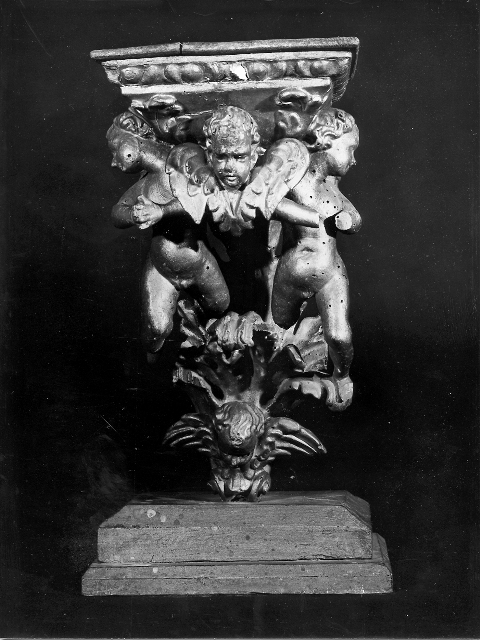 espositorio eucaristico, opera isolata - ambito mantovano (prima metà sec. XVIII)