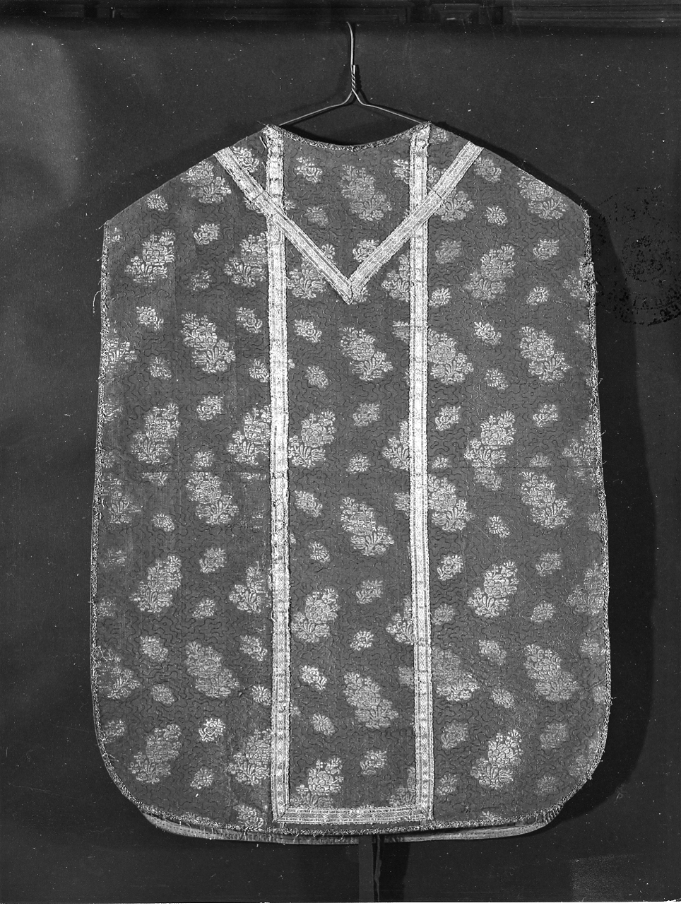 pianeta, elemento d'insieme - manifattura italiana (seconda metà sec. XVII)