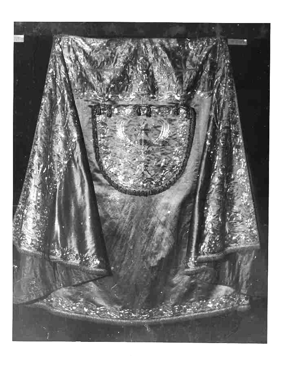 piviale, opera isolata - ambito italiano (sec. XIX)