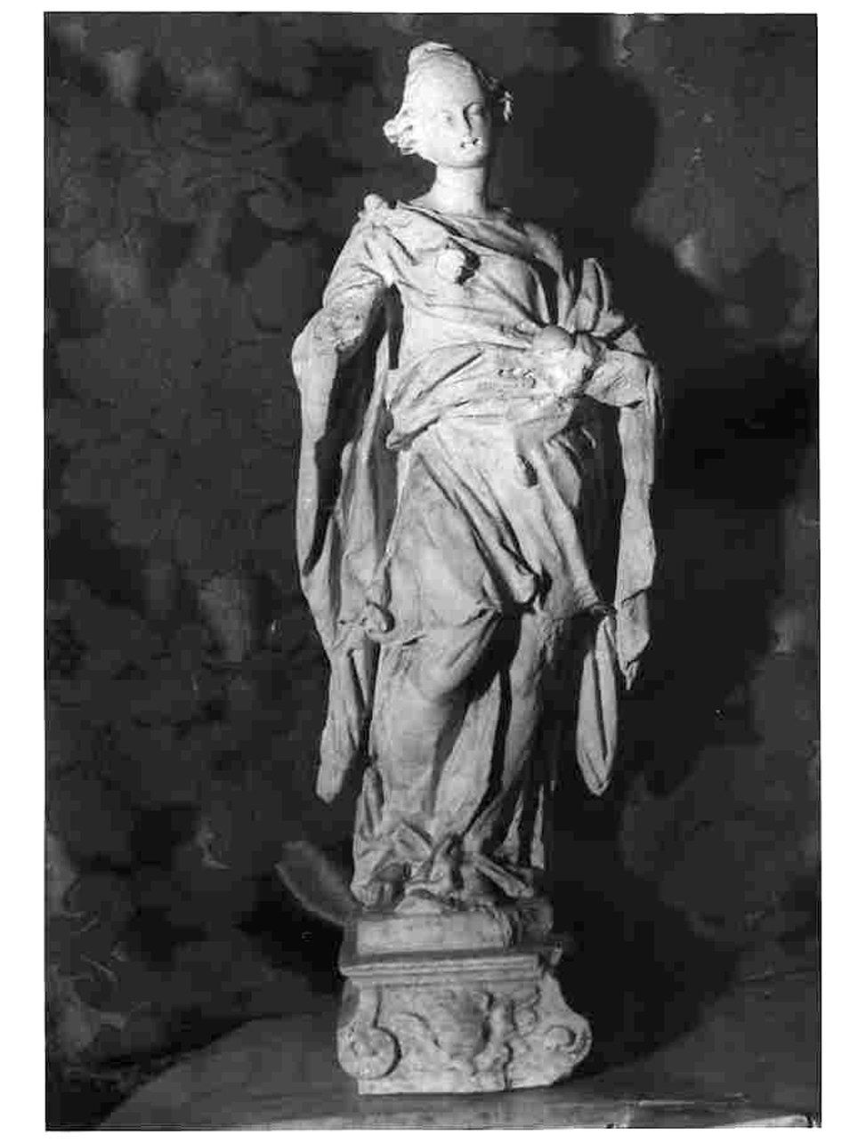Sant'Agata (statua, opera isolata) di Calegari Sante il Vecchio (fine sec. XVII)