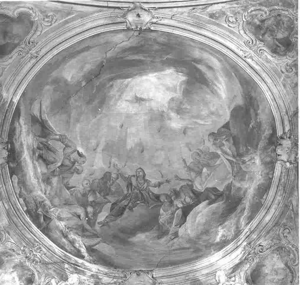 Pentecoste (dipinto, opera isolata) di Molinari Gian Luca (metà sec. XVIII)