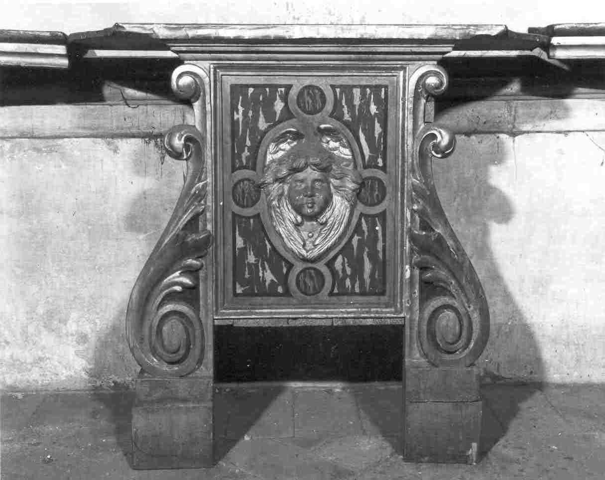 mensola, opera isolata - ambito bresciano (sec. XVII)