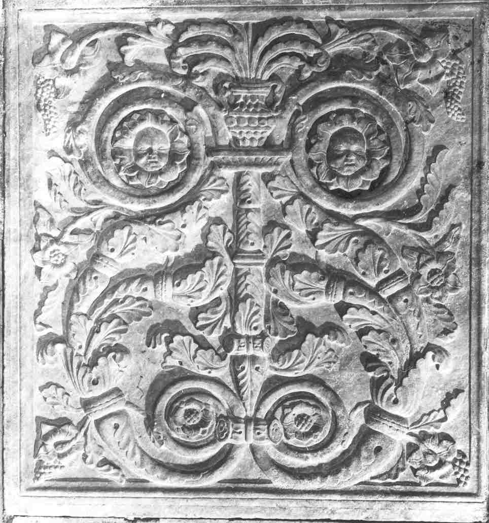 formella, elemento d'insieme - ambito bresciano (metà sec. XV)